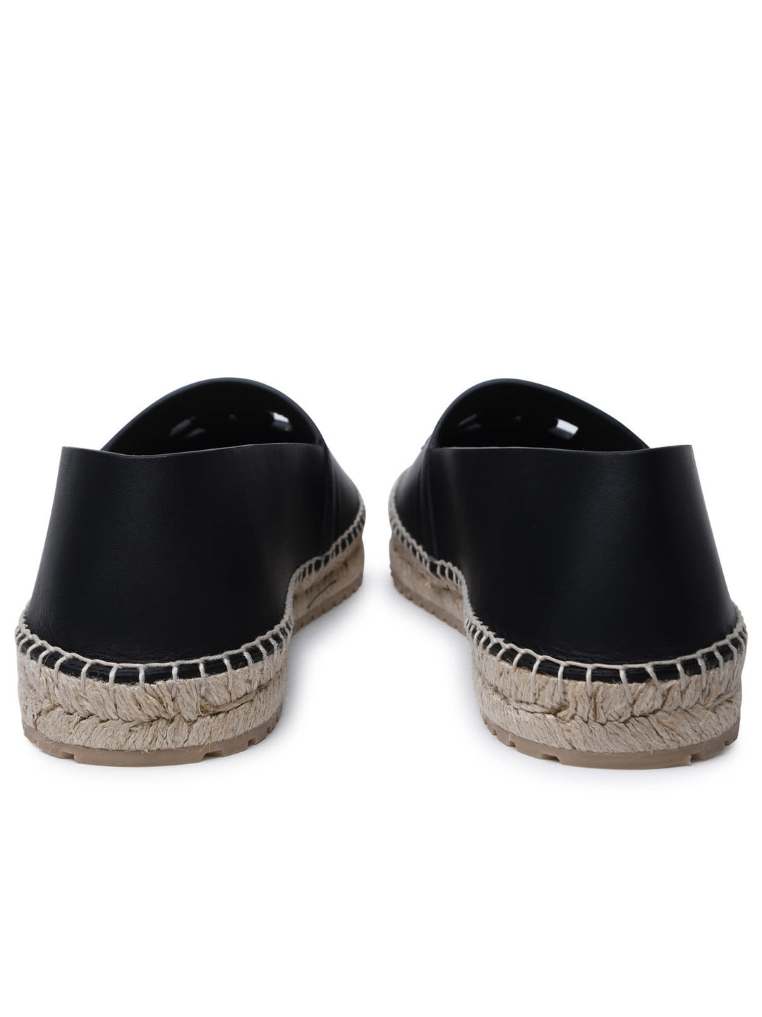 Nappa Espadrilles Lace-Up Shoes Black