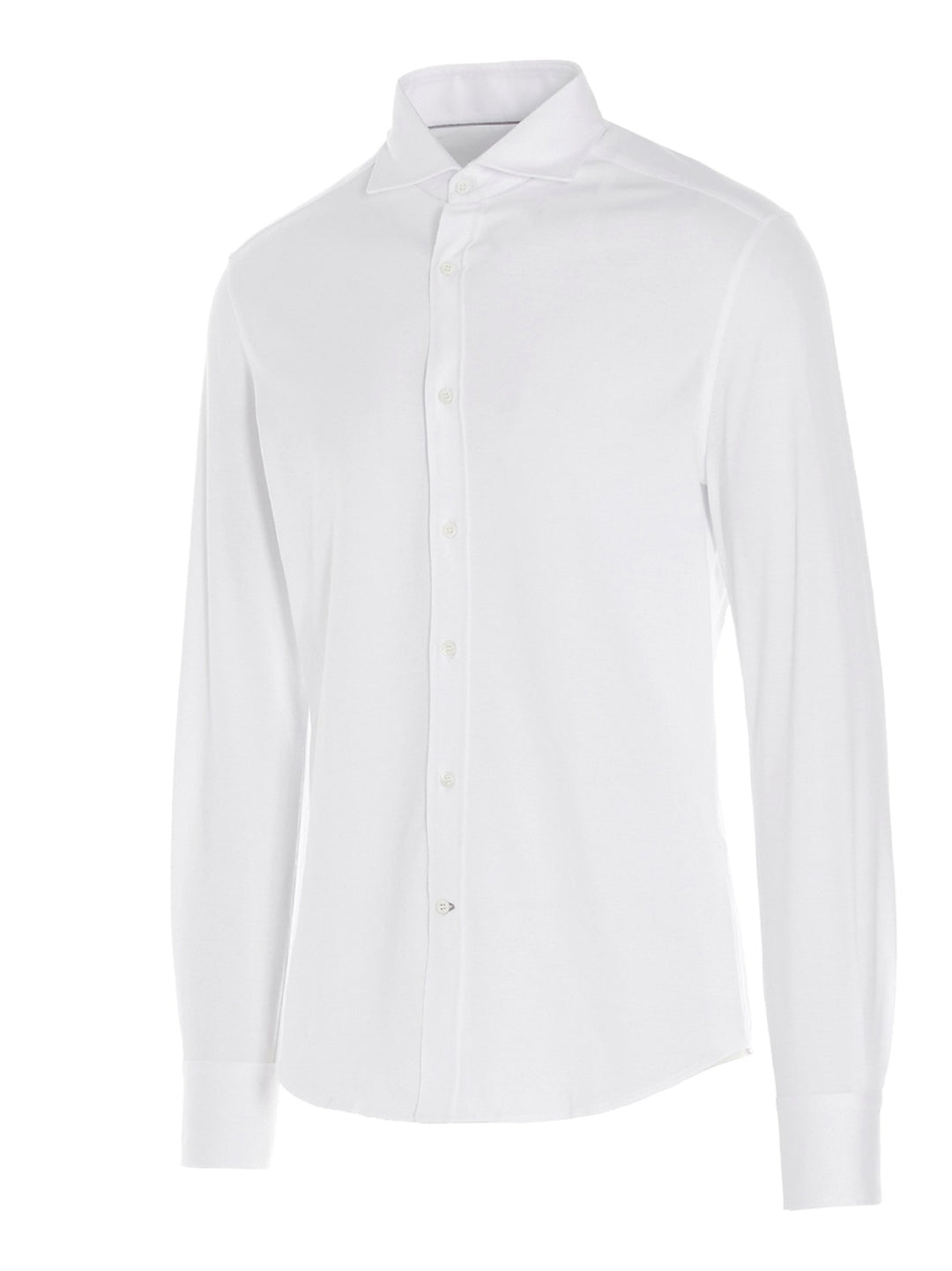 Basic Cotton Shirt Shirt, Blouse White