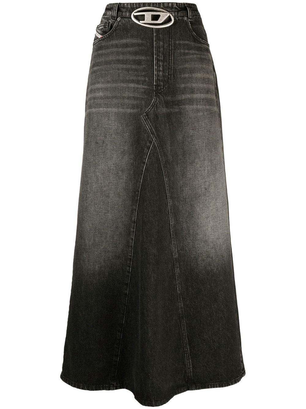 De-Pago denim long skirt