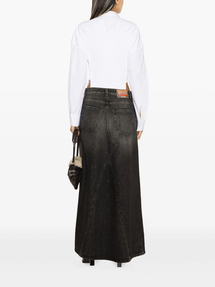 De-Pago denim long skirt