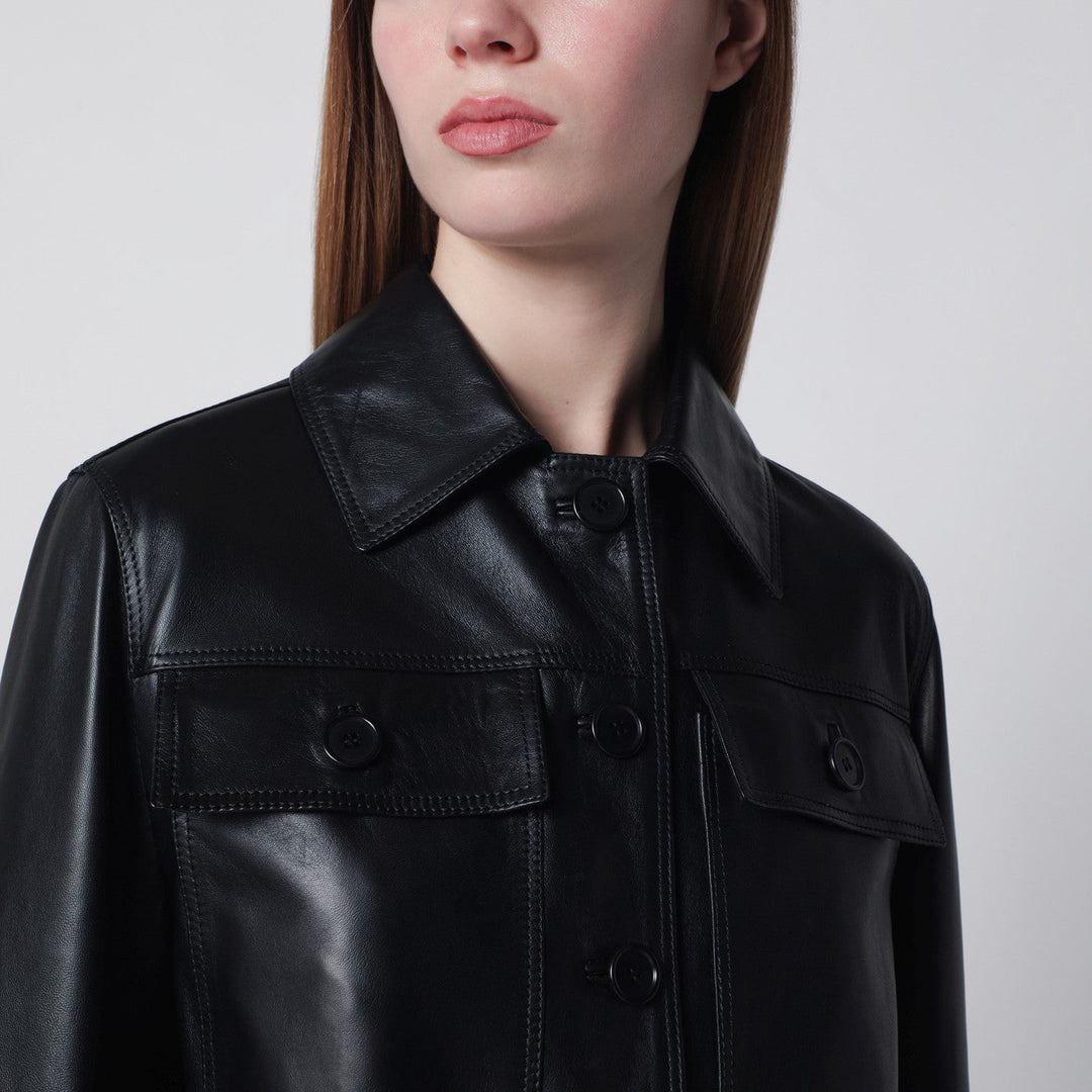 Salvatore Santoro Coats & Jackets - Black | b34316c454fb1018350750b36f0db8f820eceec1