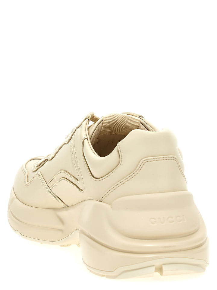 Gucci Rhyton Sneakers - White | 906bbef24d9cf112afb77c78058bb0ffe8e02636