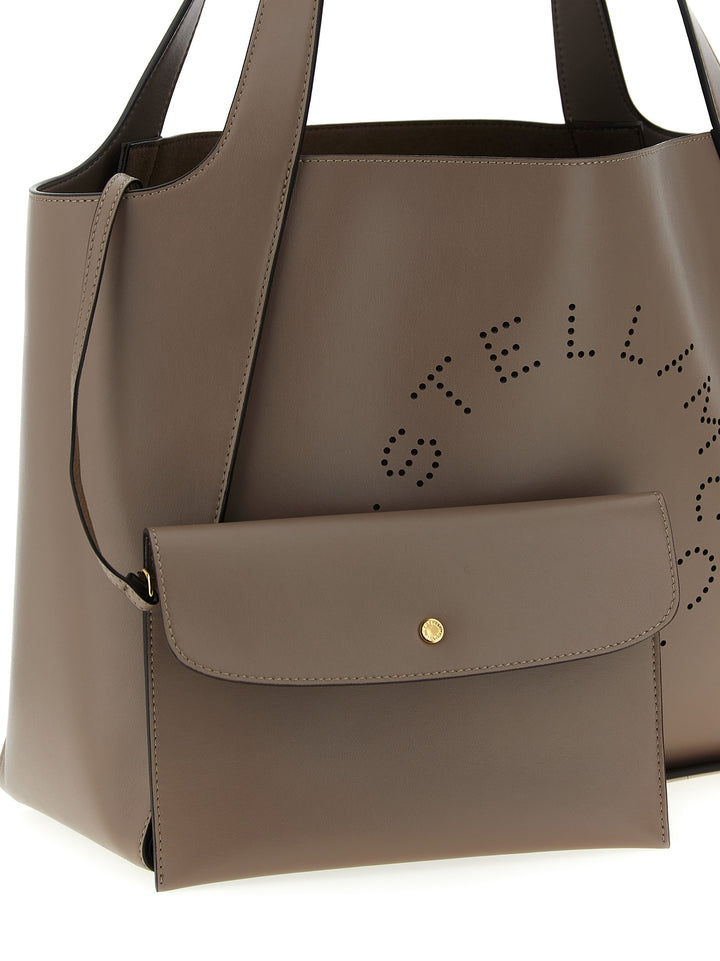 Stella Mccartney The Logo Bag Tote Bag - Beige | 777b2d5feea8c337390ccce8e50dd5a468bf3e30