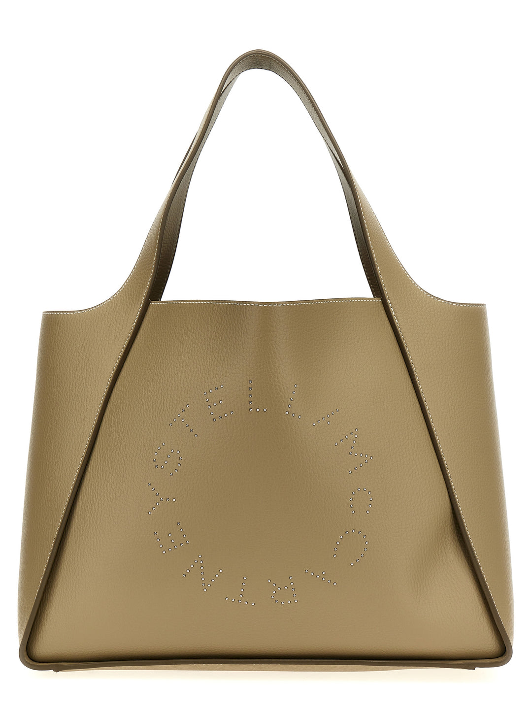 Logo Shopping Bag Tote Bag Gray