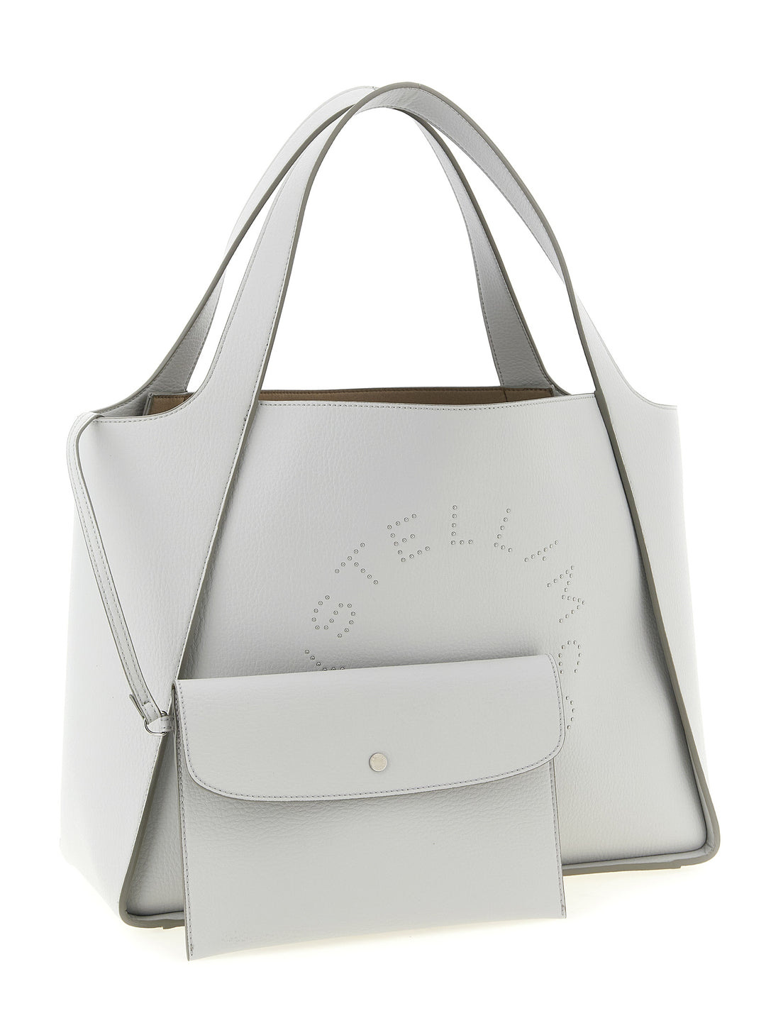 Stella Mccartney Logo Tote Tote Bag - Gray | 7e503ffdd9873eedc511103d5971251a77d1c462