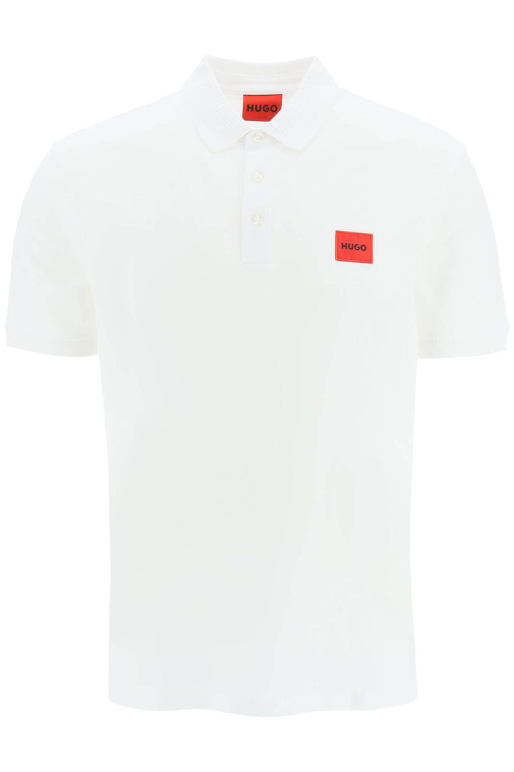 Logo Patch Polo Shirt