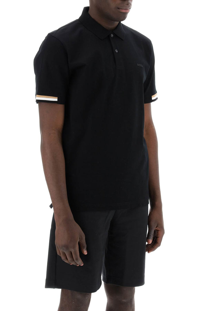 Parlay Polo Shirt With Stripe Detail