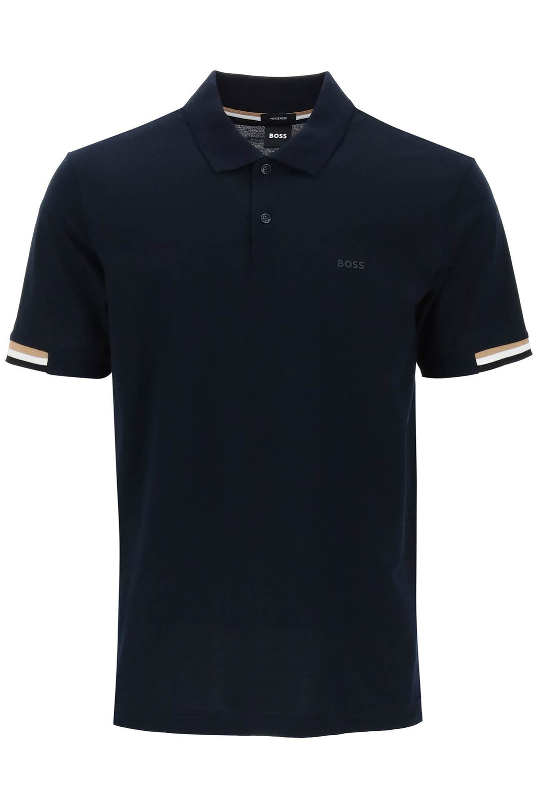 Parlay Polo Shirt With Stripe Detail