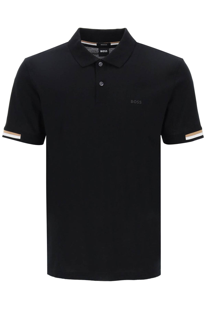 Parlay Polo Shirt With Stripe Detail