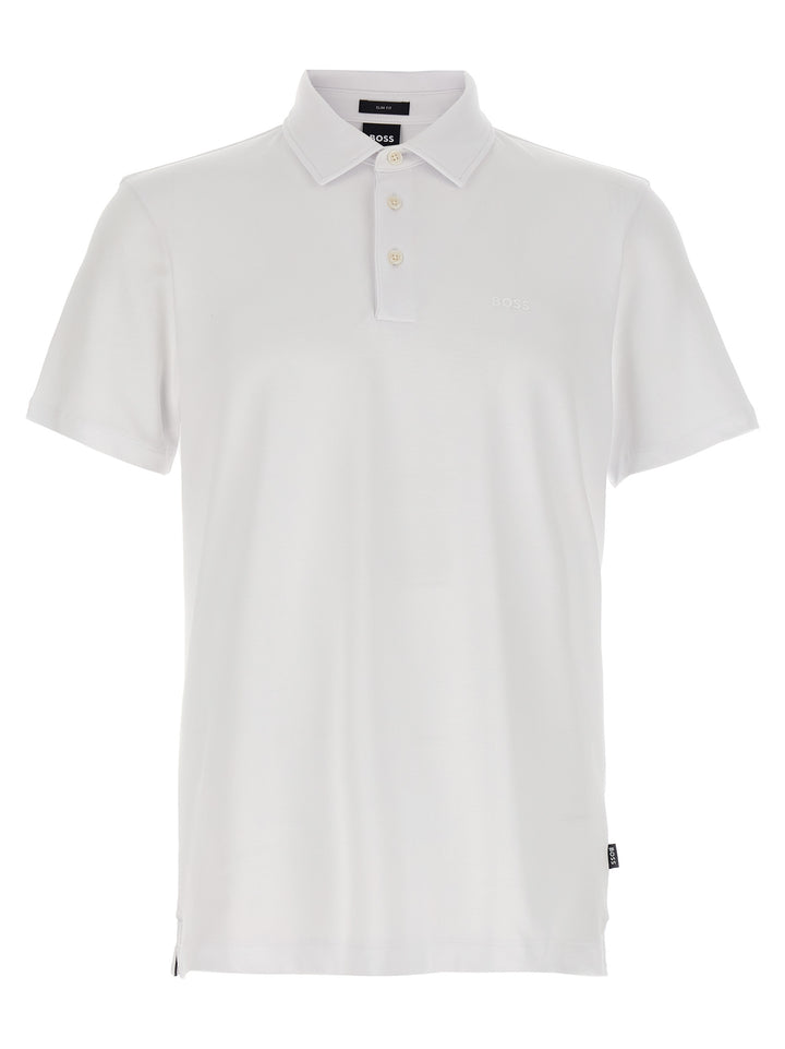 Hugo Boss Palosh 30 Polo - White | f84482ab81611867ffef724cdff3def79eae75b9