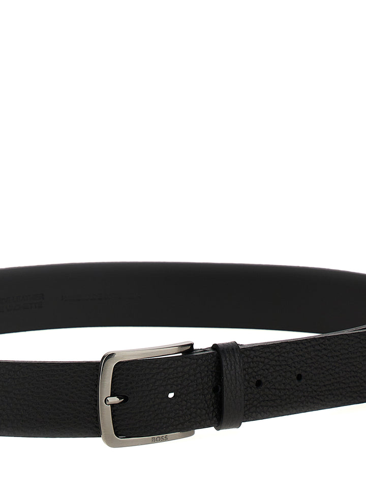 Leather Belt Belts Black