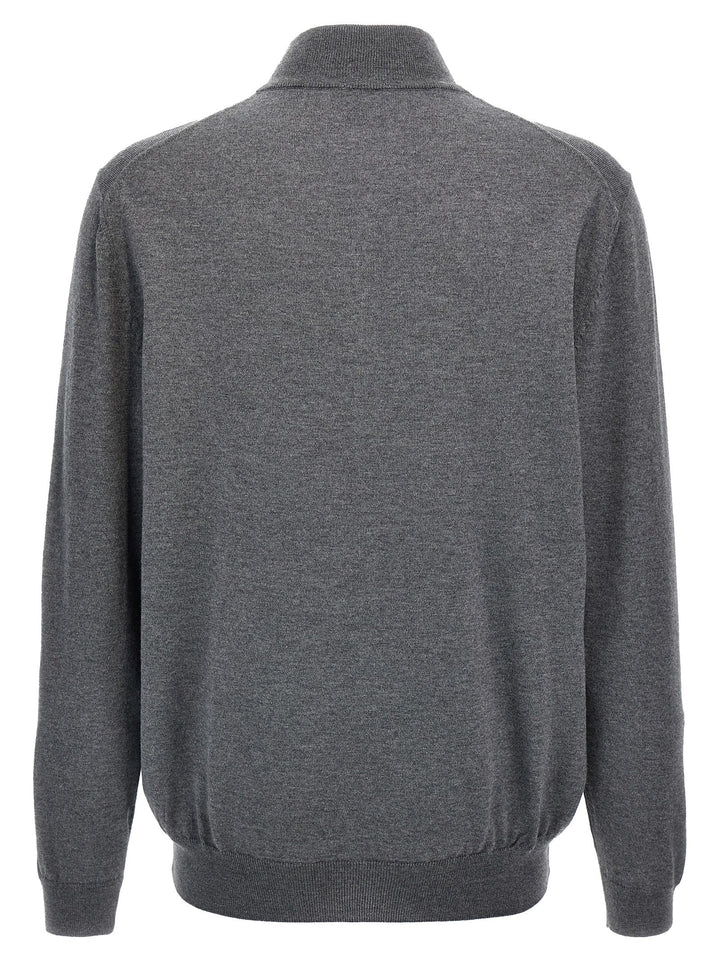 Balonso L Sweater, Cardigans Gray