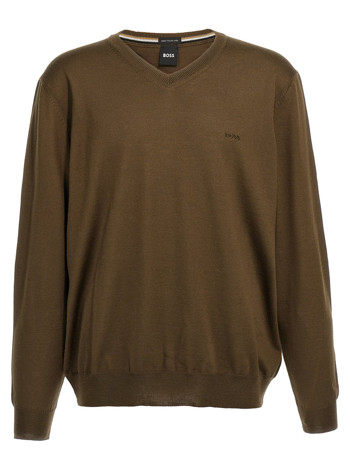 Baram-L Sweater, Cardigans Brown