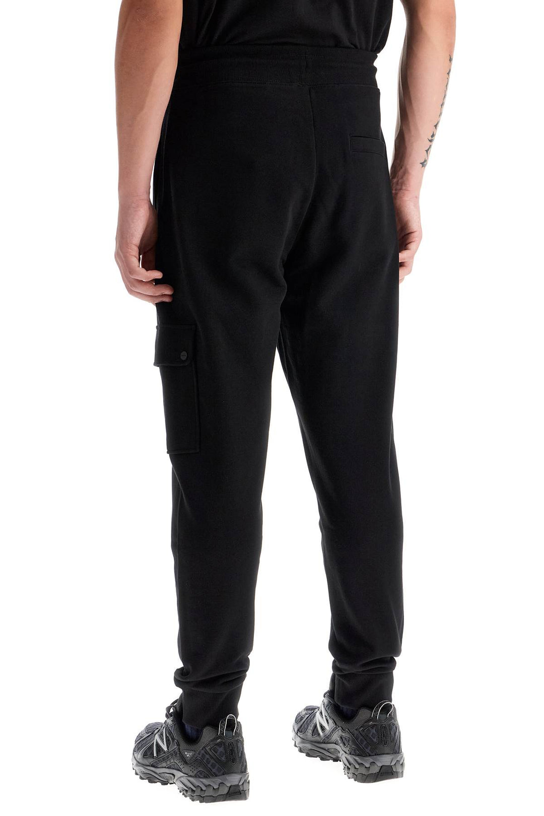 Joggers In Cotone Con Tasca Cargo