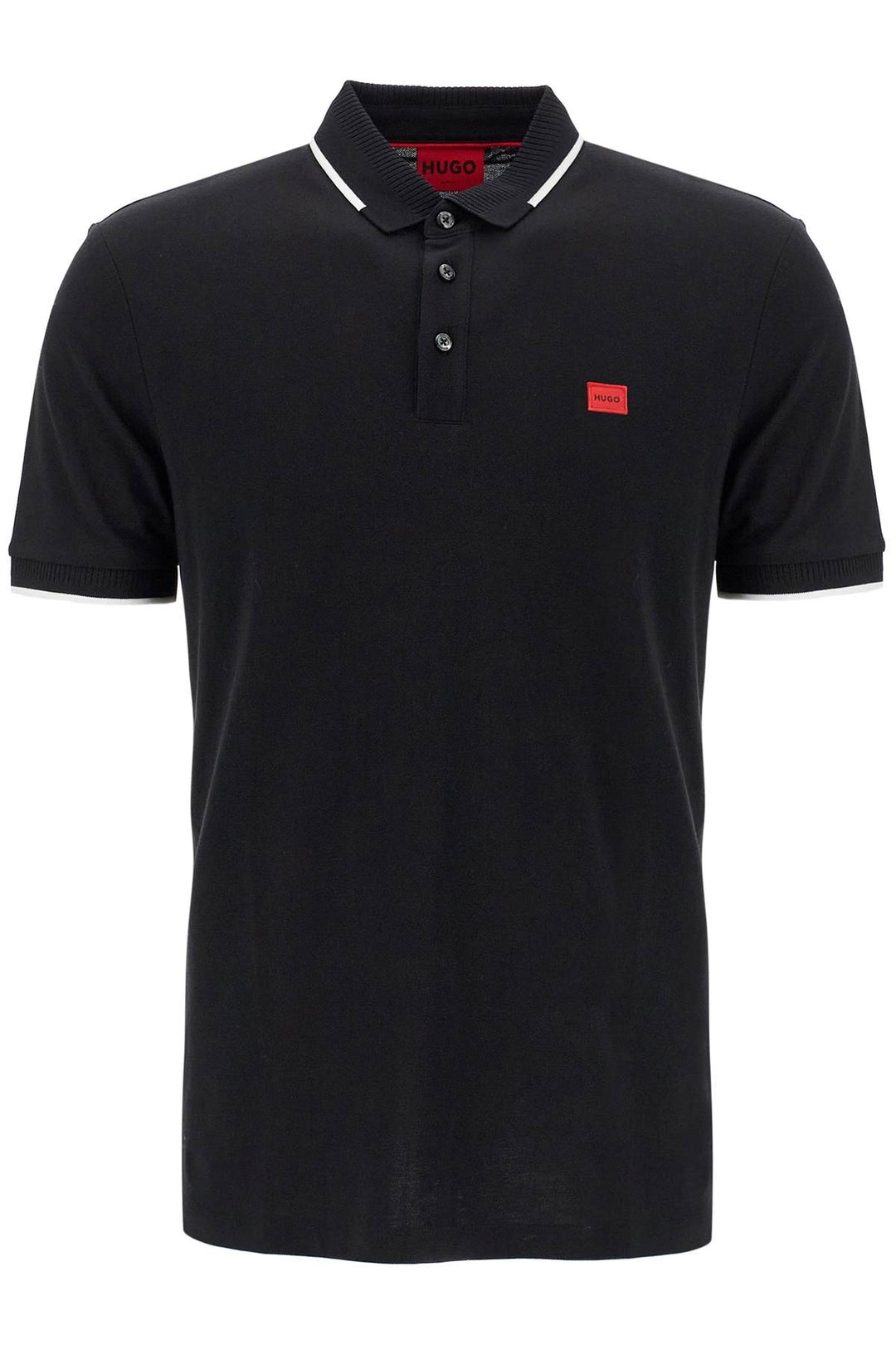 Polo Shirt With Contrasting Finishing Details