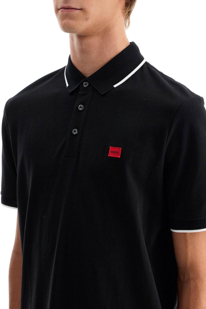 Polo Shirt With Contrasting Finishing Details