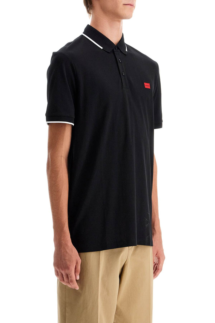 Polo Shirt With Contrasting Finishing Details