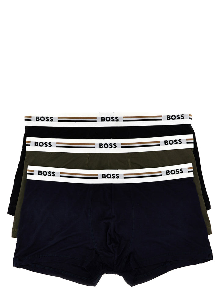 3-Pack Logo Boxers Underwear, Body Multicolor