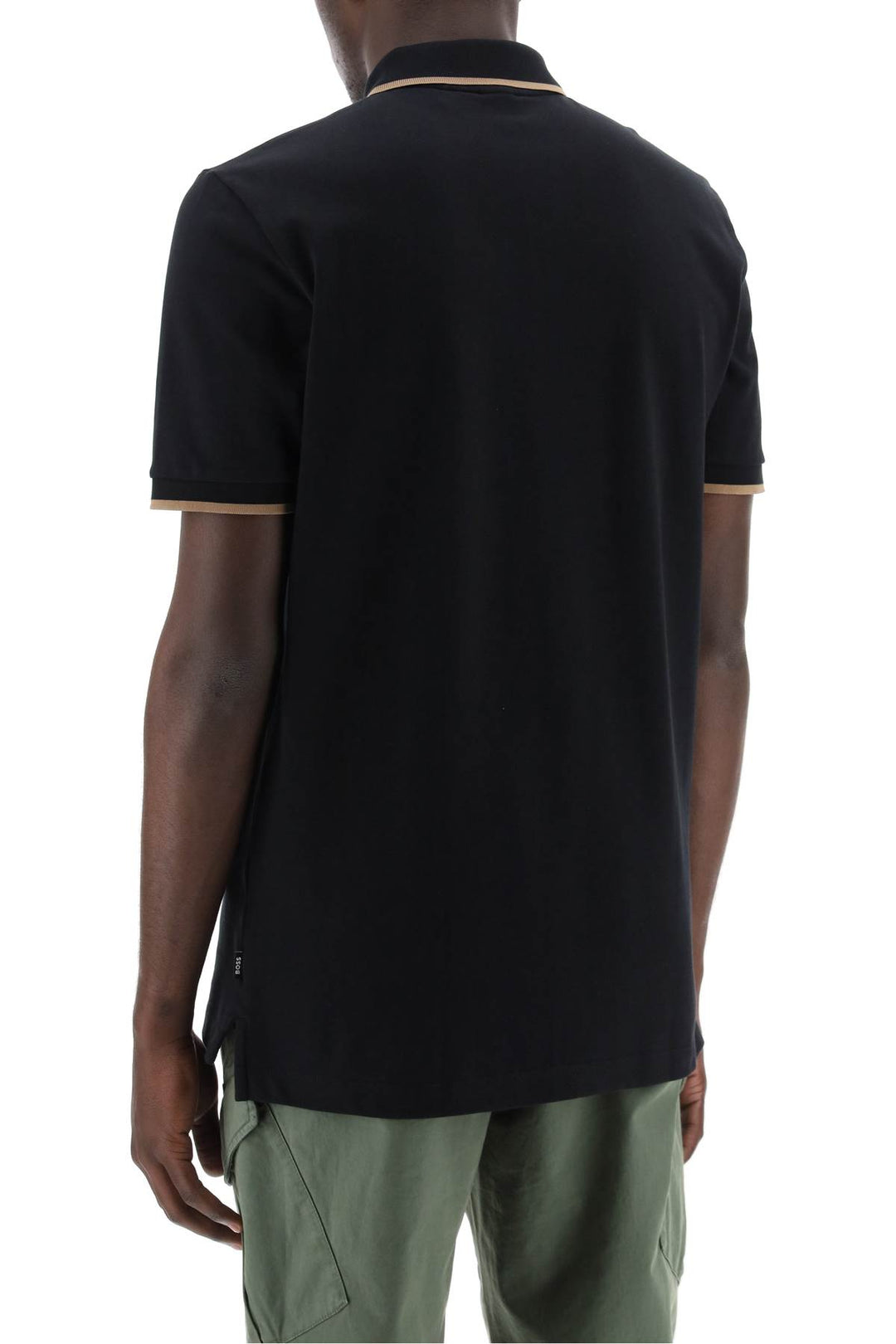 'Contrast Trim Parlay Polo Shirt