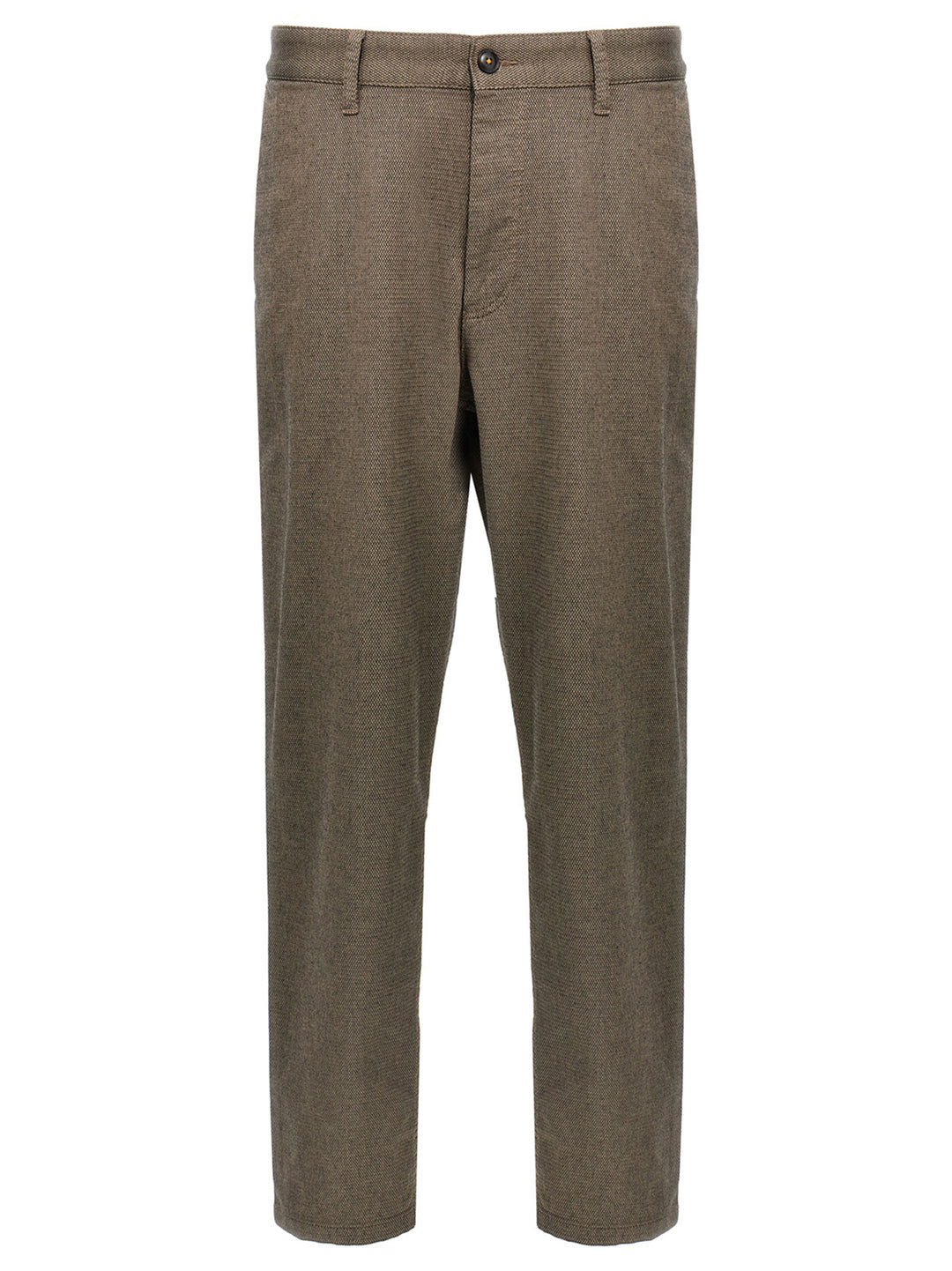 Cotton Trousers Pants Brown