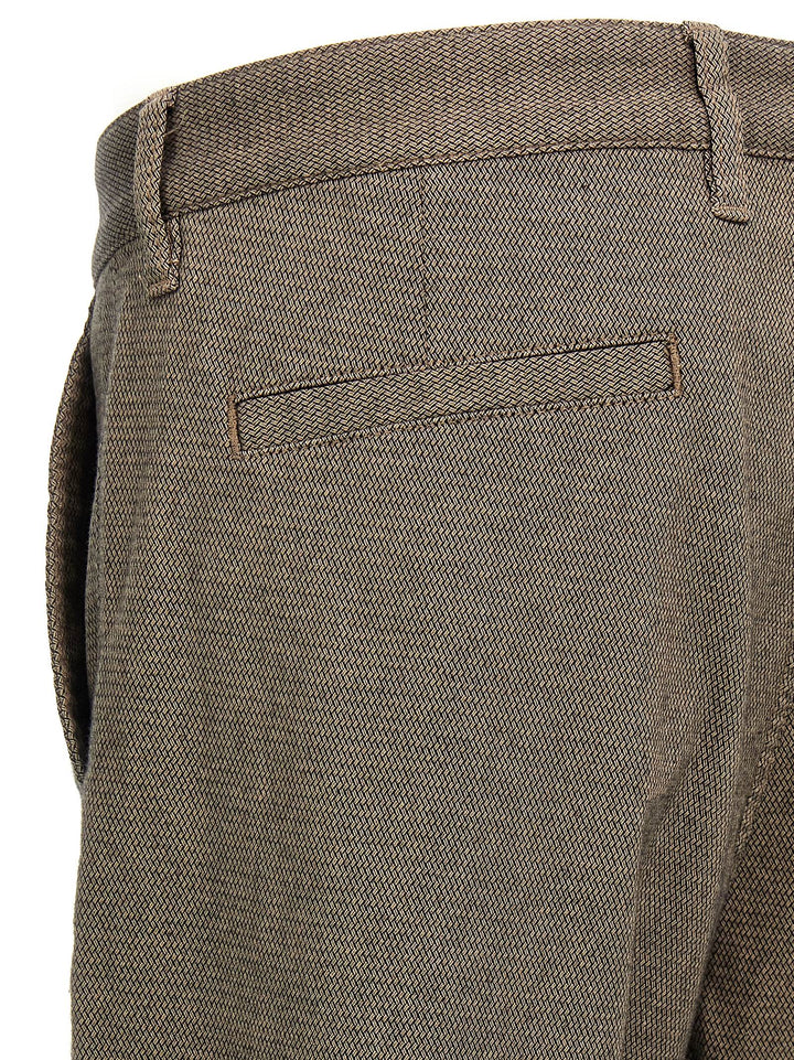 Cotton Trousers Pants Brown