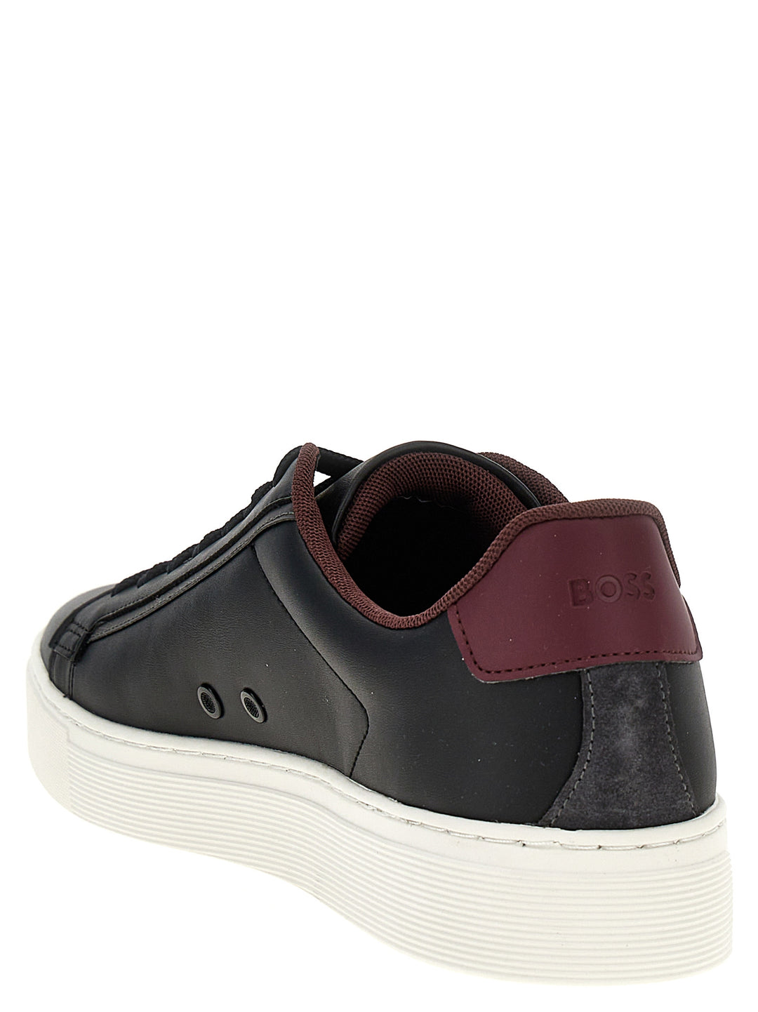 Leather Sneakers Black