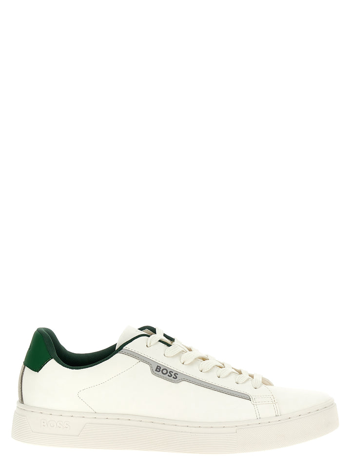 Leather Sneakers White