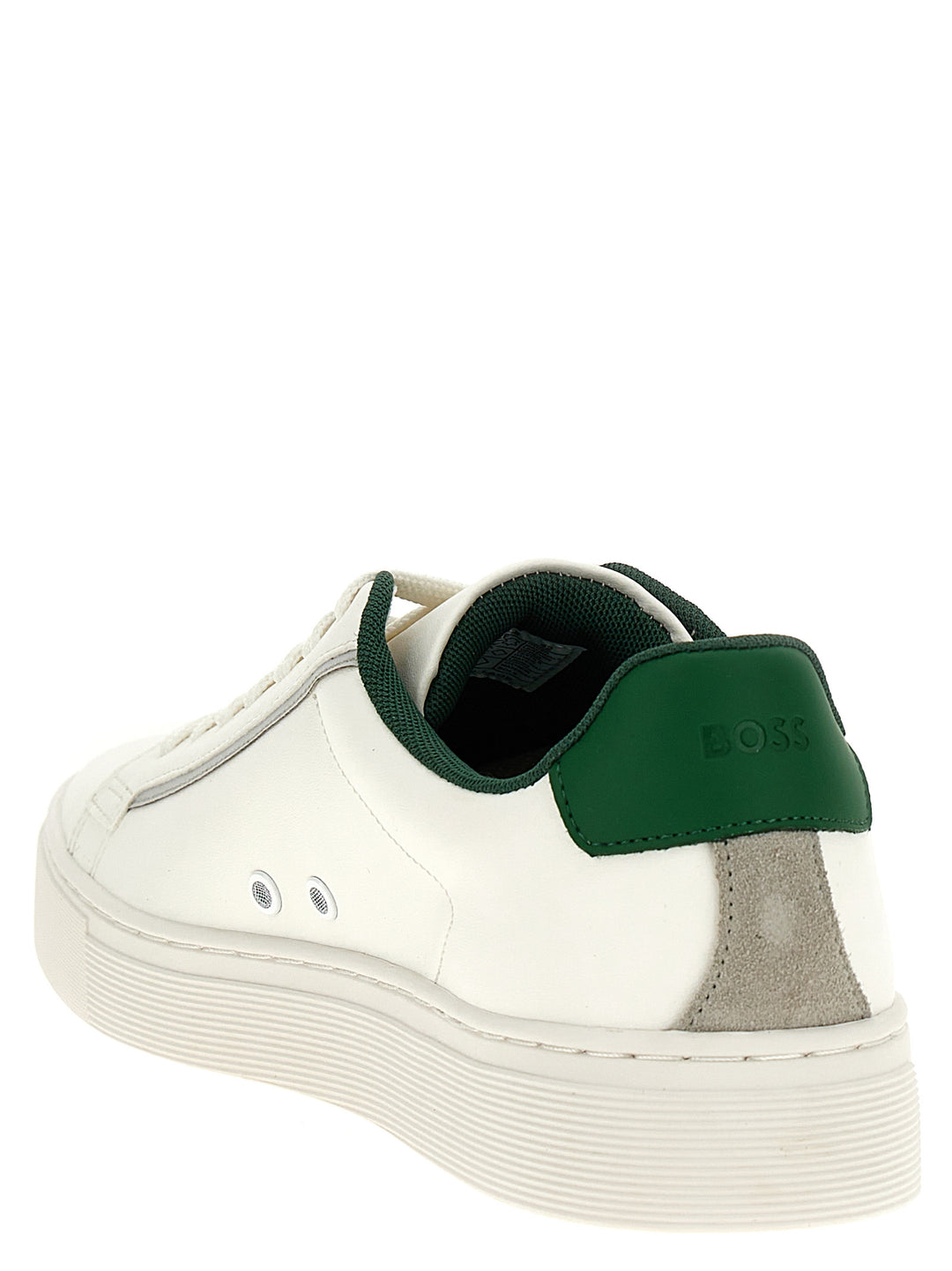 Leather Sneakers White