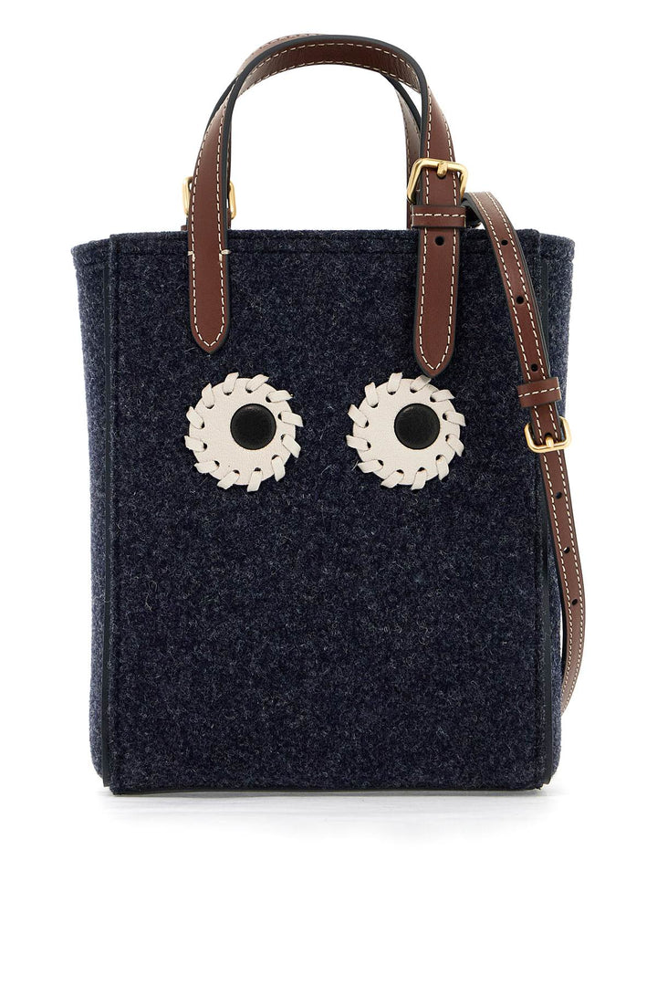 Borsa Tote Mini Eyes In Feltro