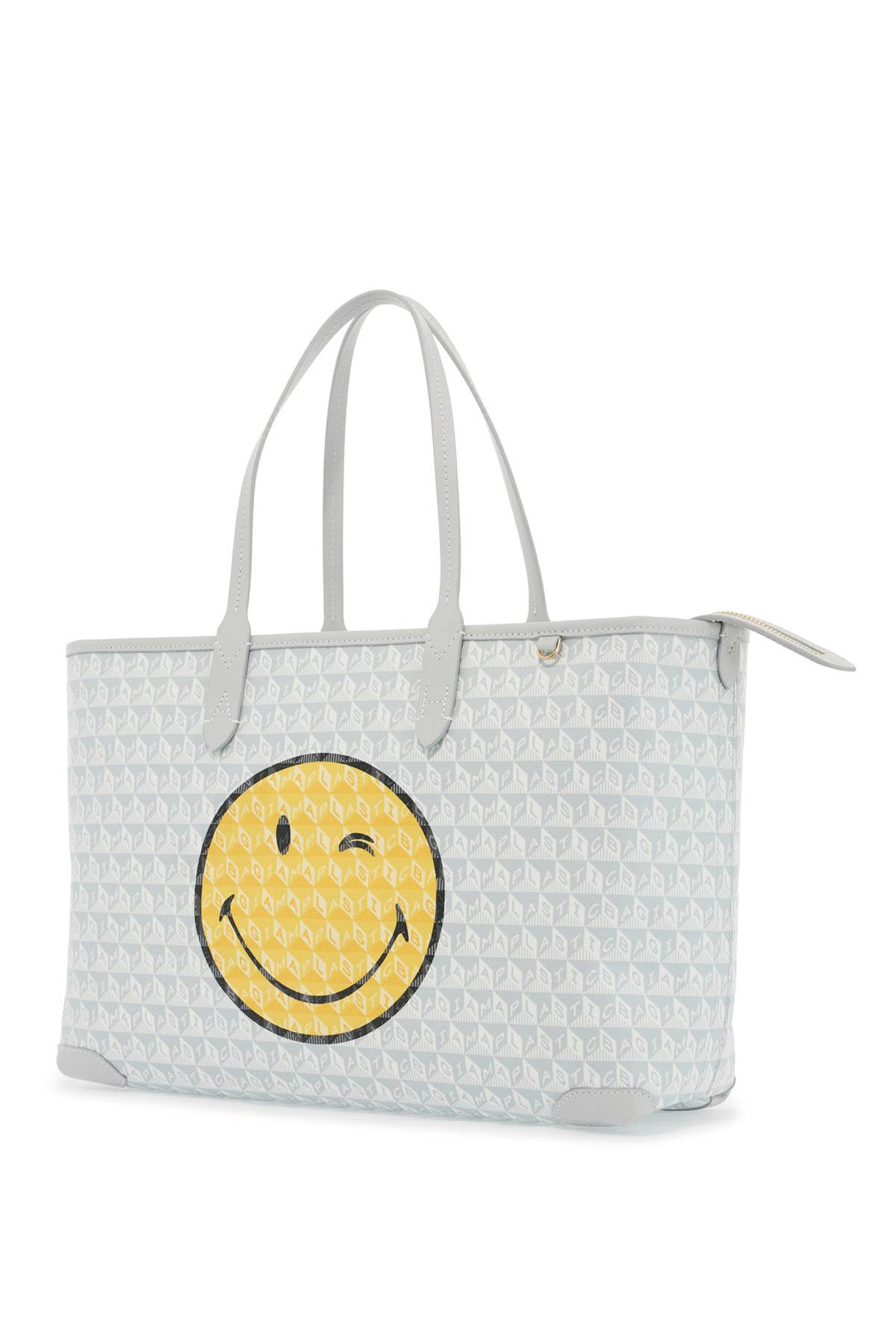 I Am A Plastic Bag Wink Zipped Tote Bag