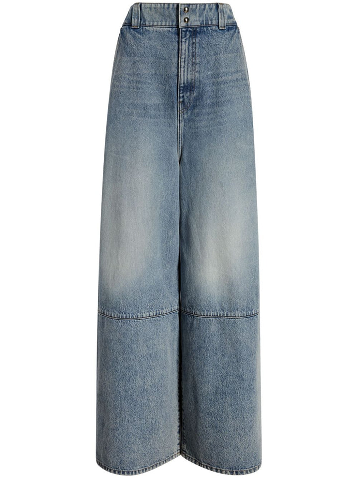 Wide leg jeans