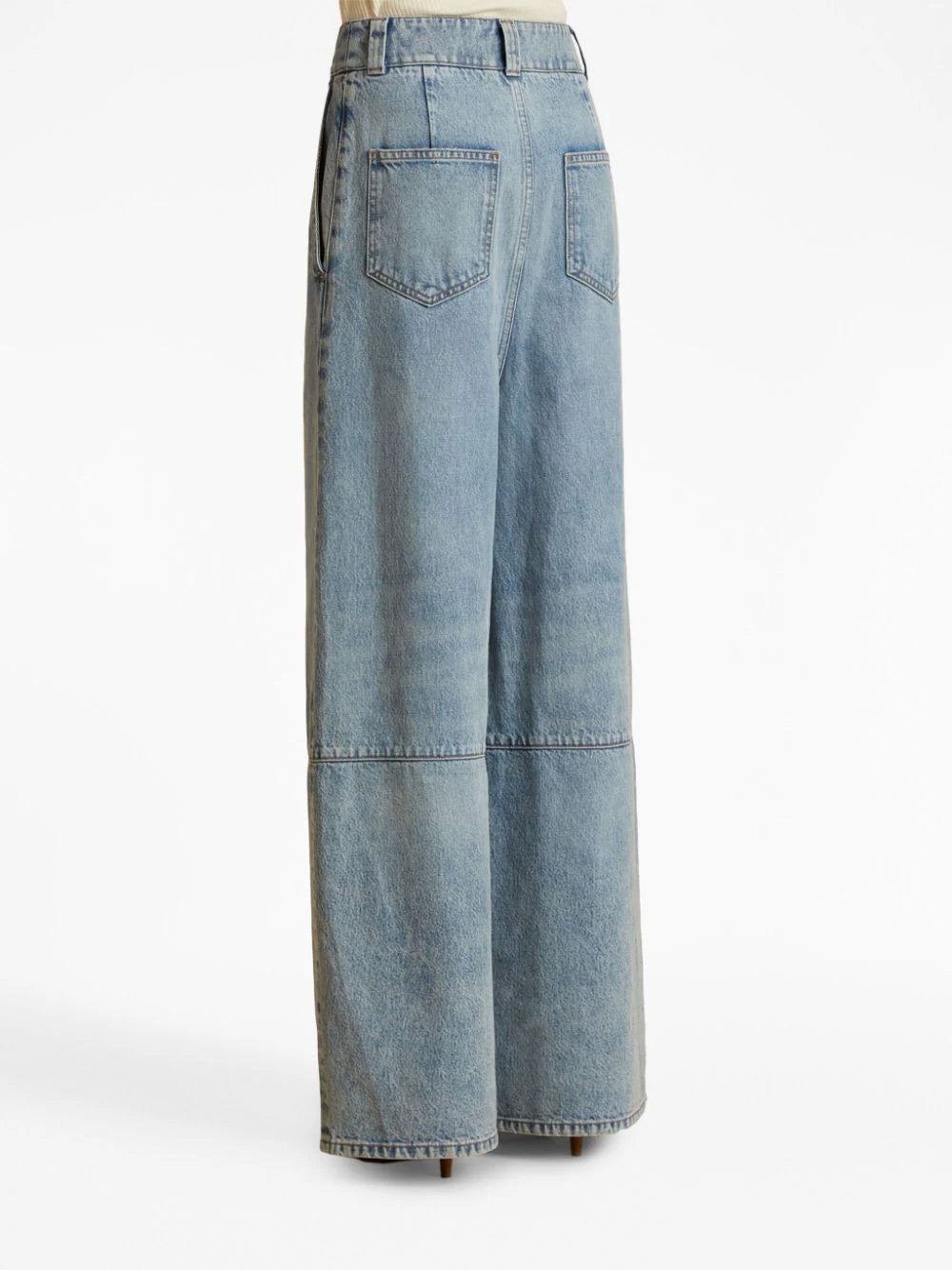 Wide leg jeans