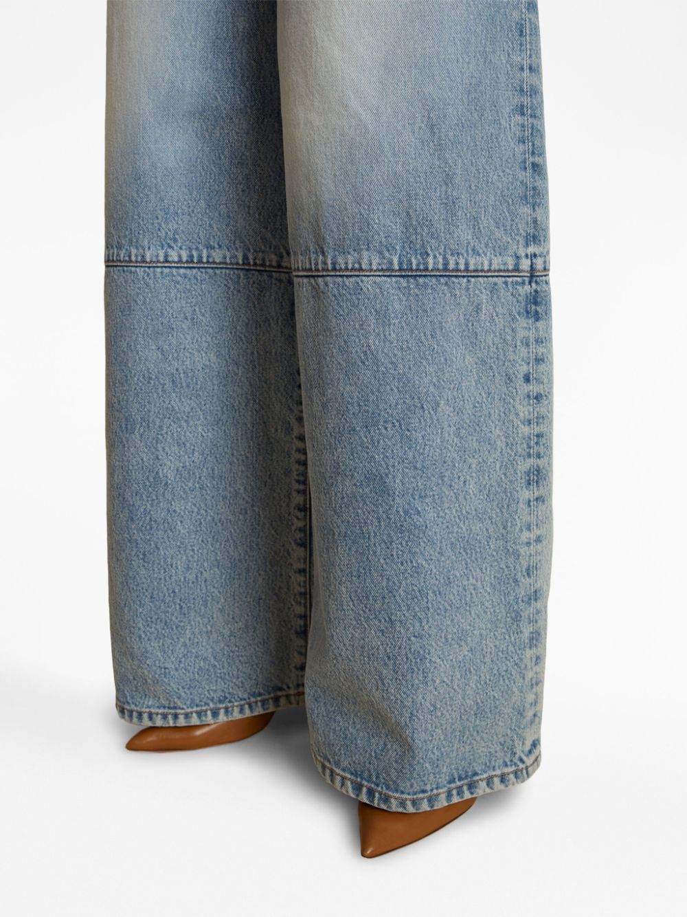 Wide leg jeans