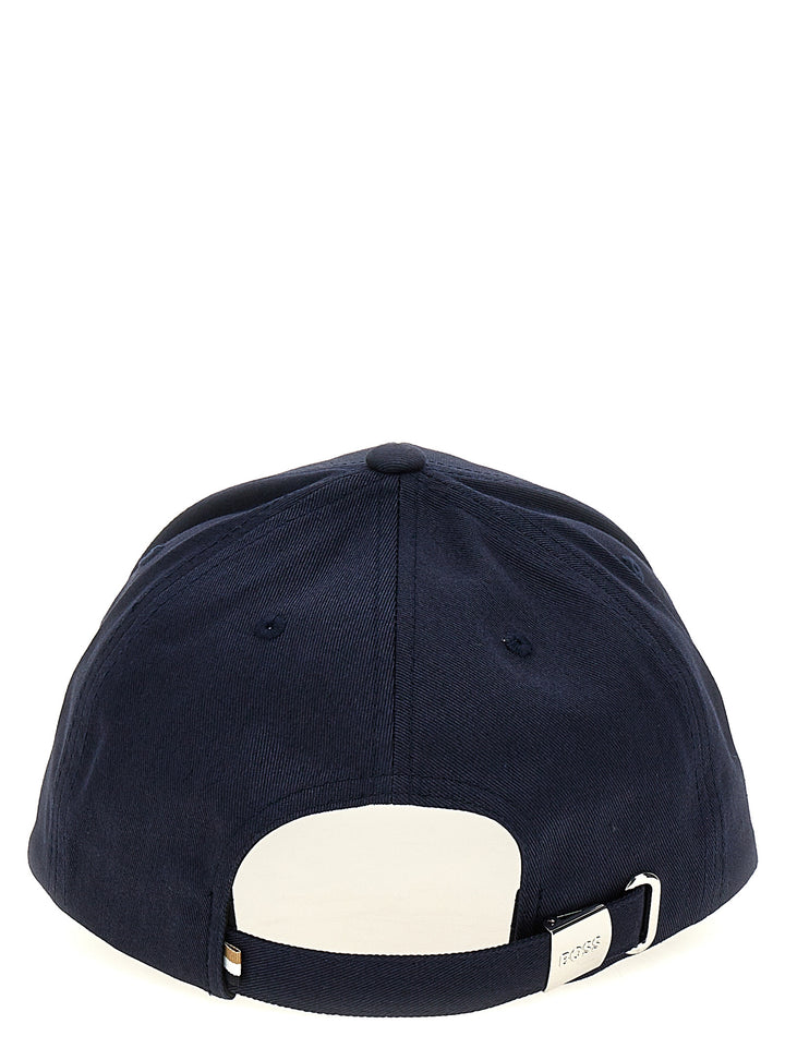 Logo Embroidery Cap Hats Blue