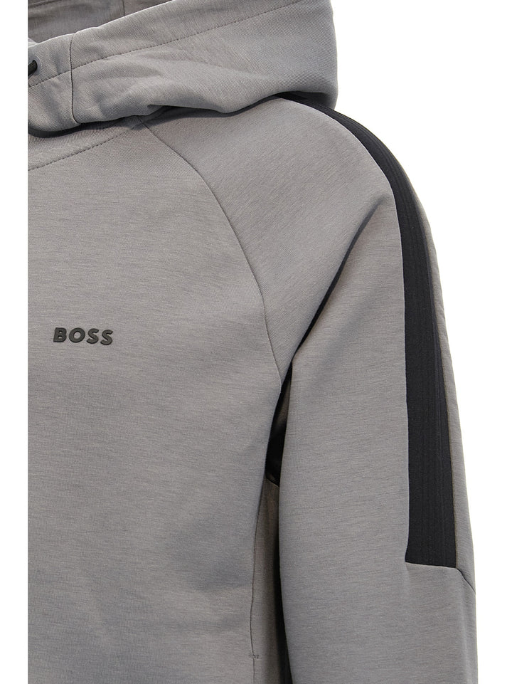 Logo Print Tracksuit Completi Gray