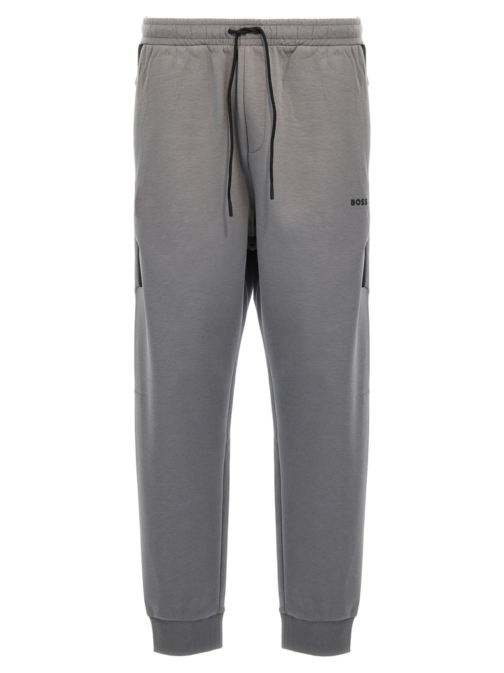 Logo Print Tracksuit Completi Gray