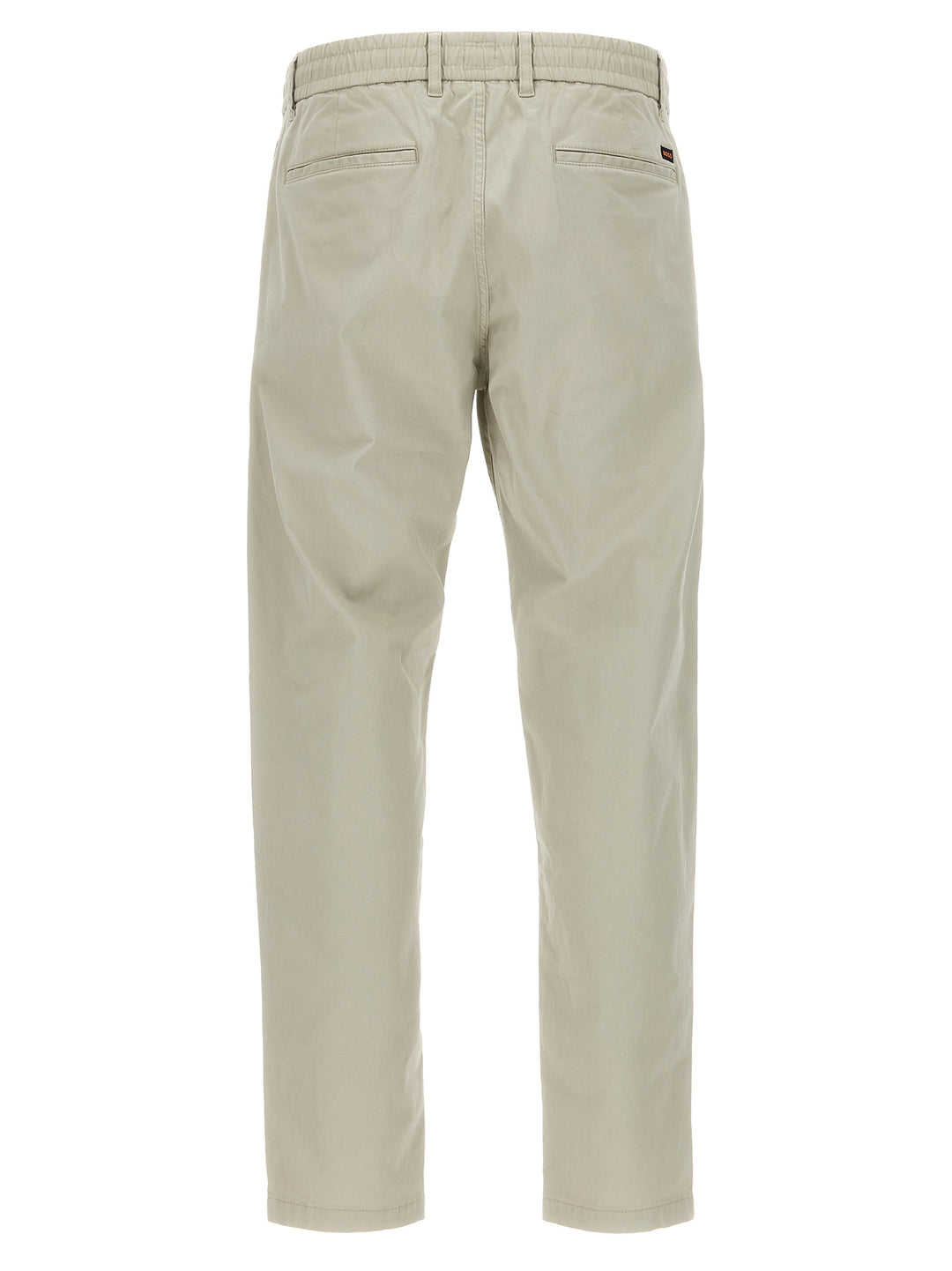 Cotton Trousers Pants Beige