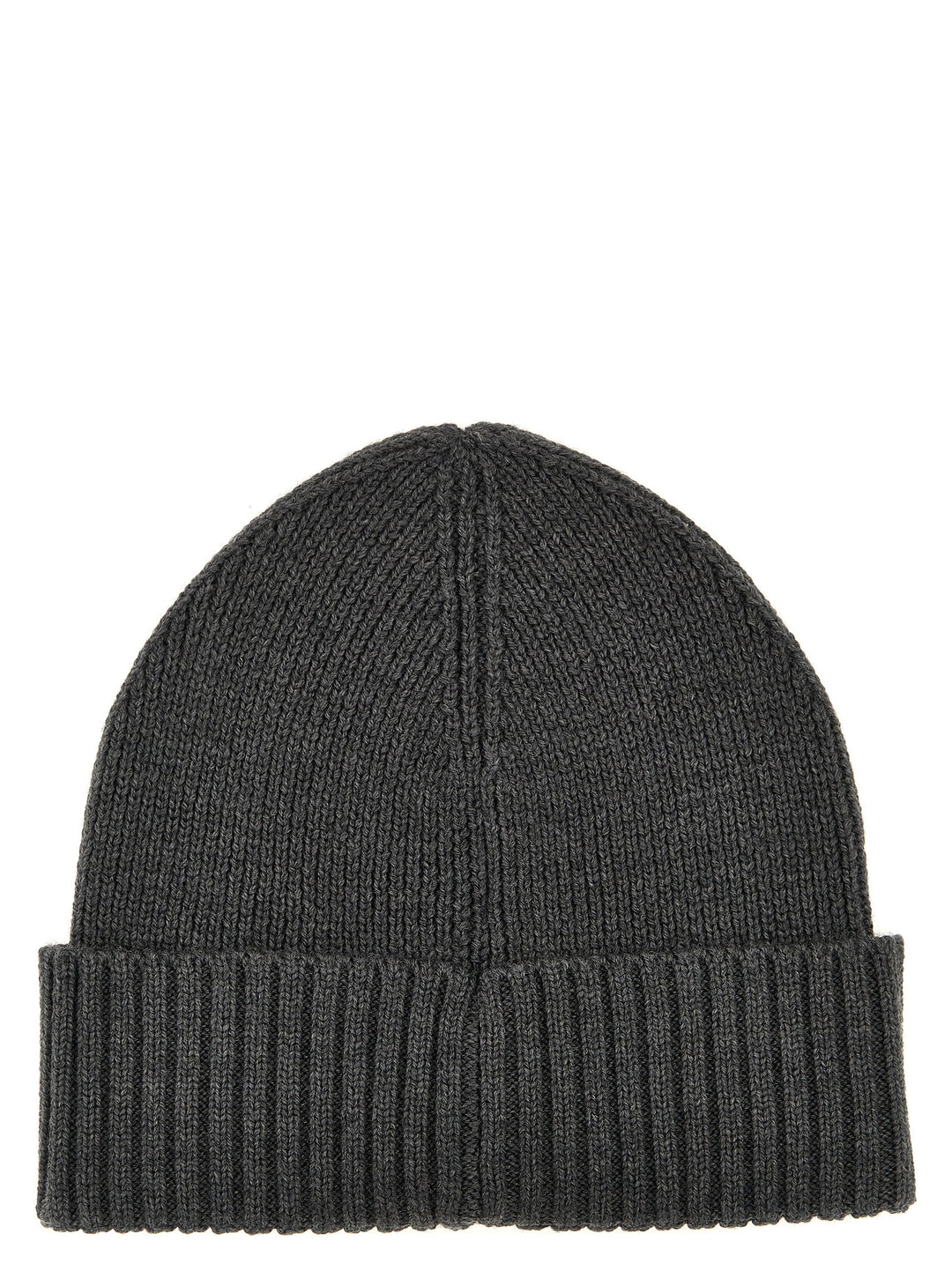 Logo Embroidery Beanie Hats Gray