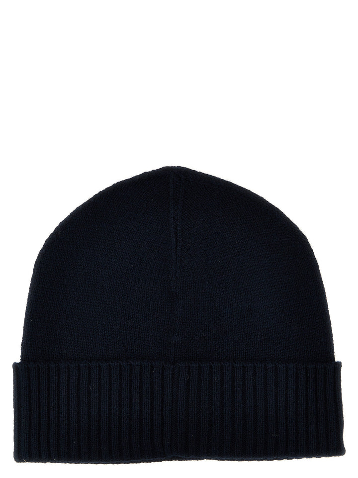 Logo Beanie Hats Blue