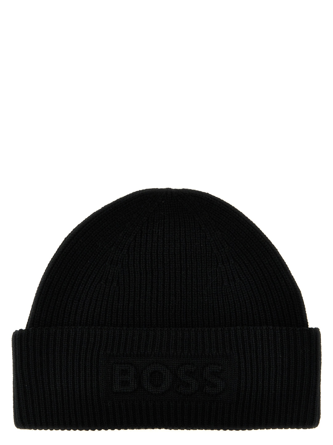 Logo Beanie Hats Black