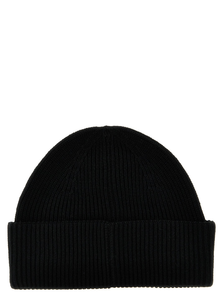 Logo Beanie Hats Black