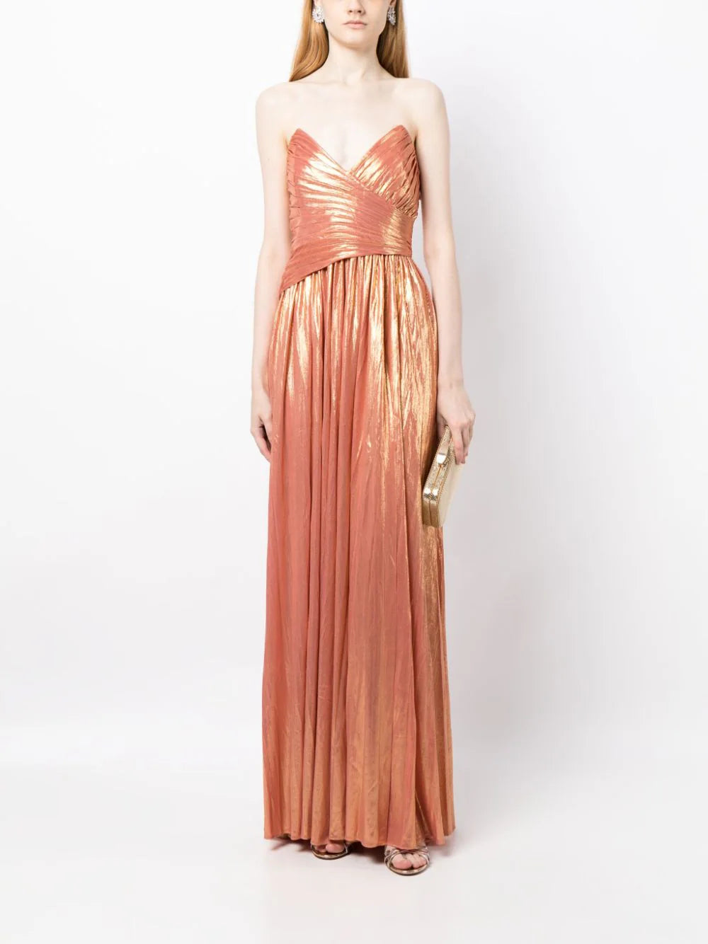 Walford strapless evening dress