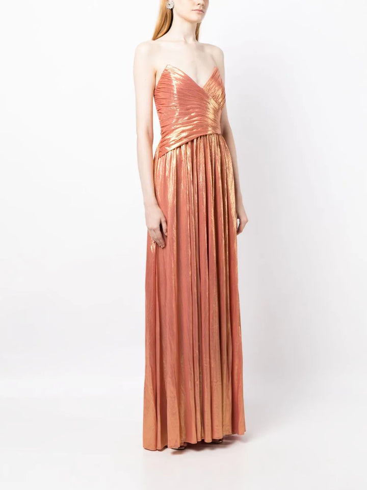 Walford strapless evening dress