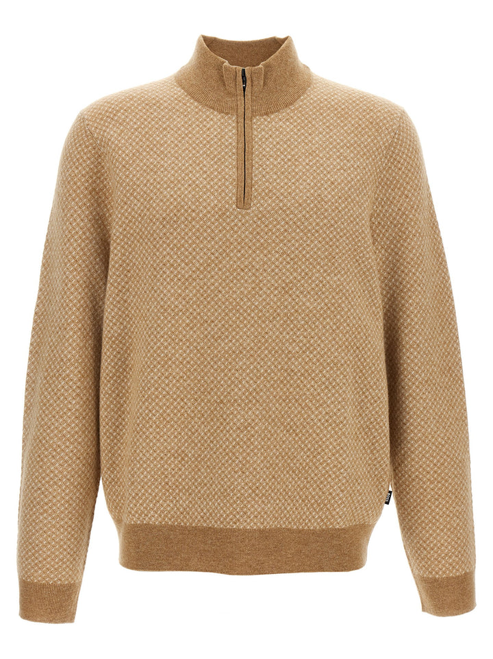 Eltorino Sweater, Cardigans Beige