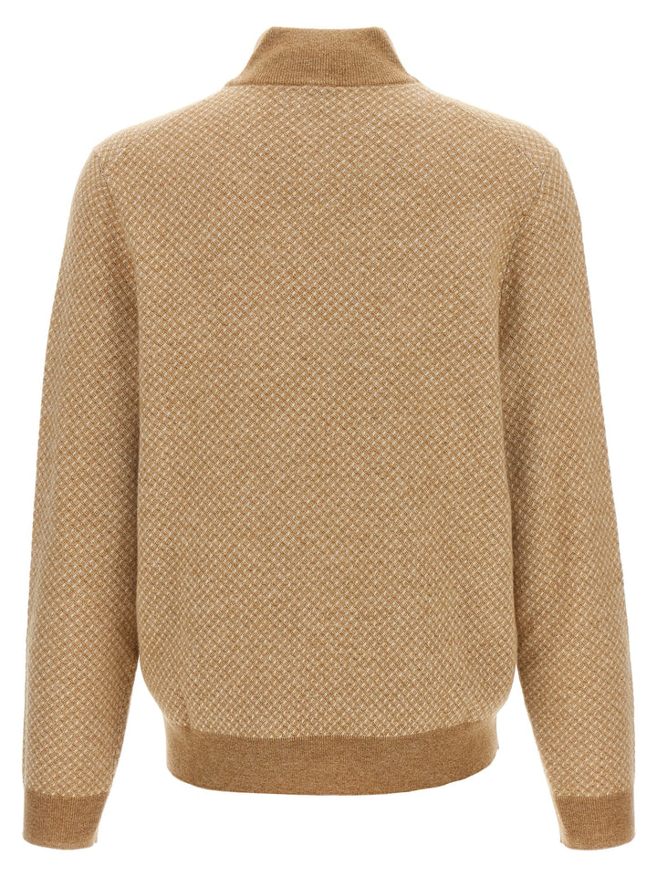 Eltorino Sweater, Cardigans Beige