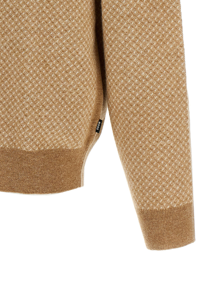 Eltorino Sweater, Cardigans Beige