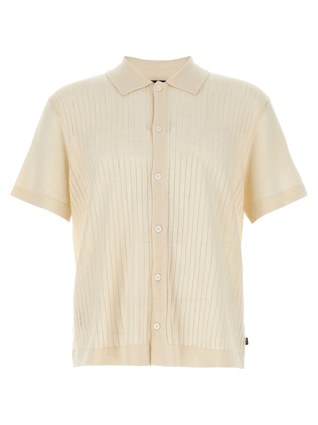 Hugo Boss Knitted Shirt Shirt and Blouse - White | c66b9dc735ee64177eecf44887f2b7742f20a323