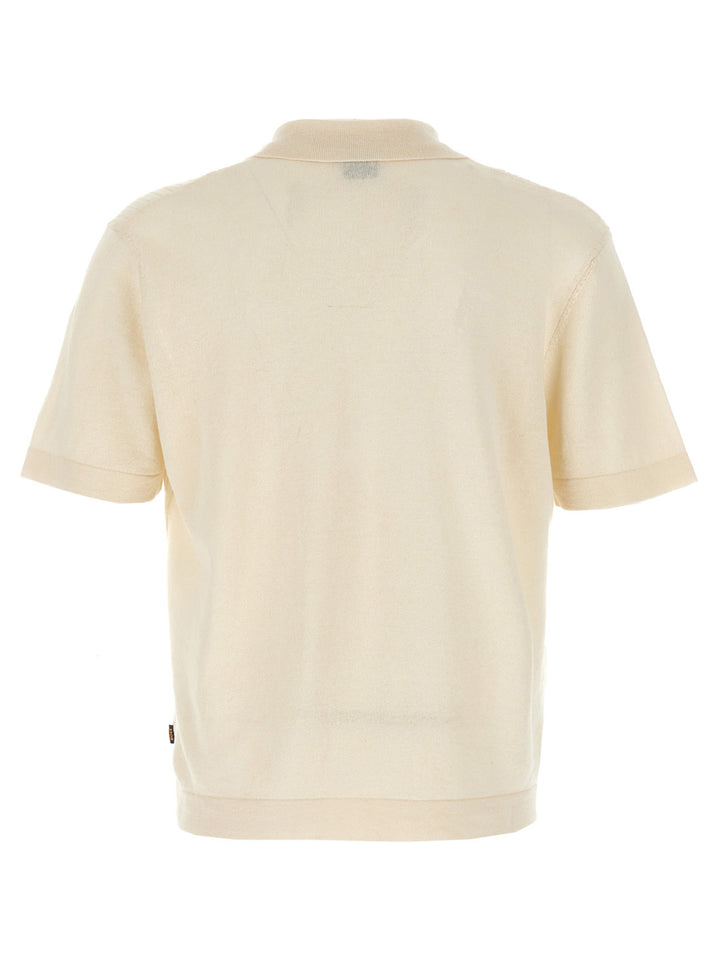 Hugo Boss Knitted Shirt Shirt and Blouse - White | 4f2a9da8aafd43f627734ac4537ea2eb54bf2702