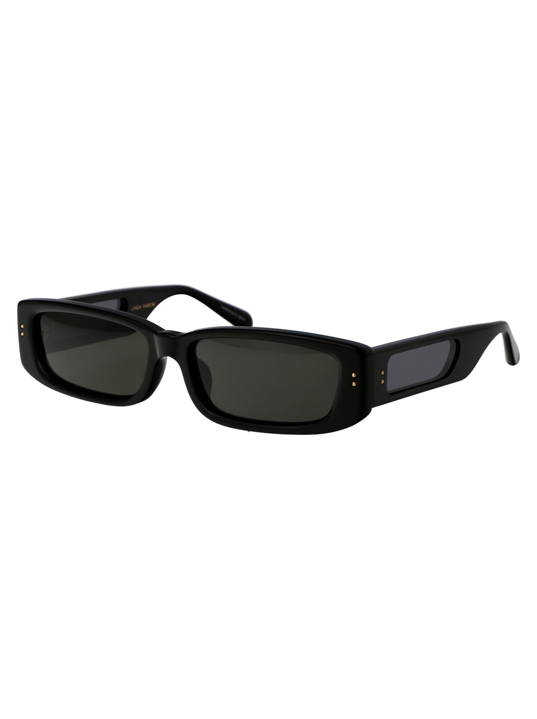 Linda Farrow SUNGLASSES - Black | ab599faff6906e67108370e47199d81b20bddb0f