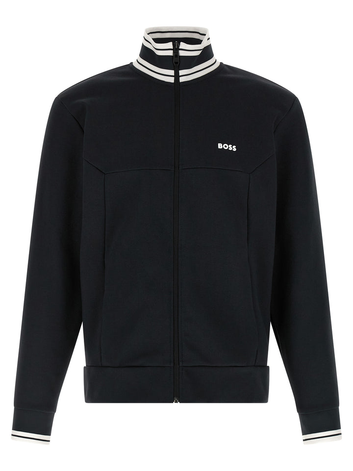 Hugo Boss Fz Zone Sweatshirt - Blue | bd73707c09d4d50e6f005352f15bf209876fe612